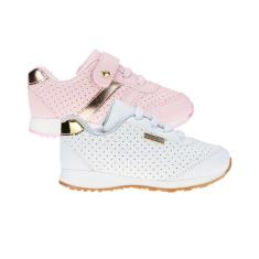 Imagem de Tenis Infantil de Menina Escolar - KIT 2 PARES Tam 20 ao 34-Feminino