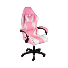 Imagem de Cadeira Gamer Hawker Poliuretano Rosa