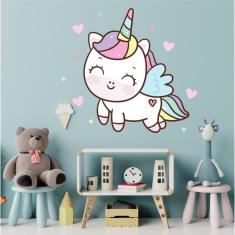 Imagem de Adesivo De Parede Unicórnio tamanho 50cmx60cm