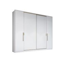Imagem de Guarda-Roupa Branco Casal 4 Portas Édez Indus
