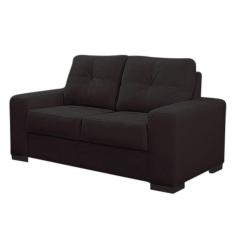 Imagem de Sofá 2 Lugares 150cm Turim Couro Marrom Fosco