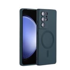 Imagem de Yetagso Capa magnética para Samsung Galaxy S21 Ultra, capa de silicone macio para Samsung Galaxy S21 Ultra com proteção para câmera, capa antiarranhões para Samsung Galaxy S21 Ultra compatível com