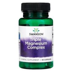Imagem de Complexo Triplo Magnésio 400mg Swanson 30 Caps Importado