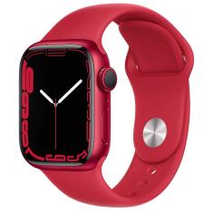 Imagem de Smartwatch Apple Watch Series 7 Vermelho 41,0 mm GPS