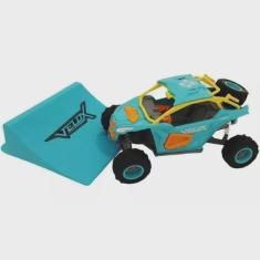 Imagem de Carrinho de Brinquedo Miniatura buggy Quadriciclo c/ Rampa Usual 629 Azul