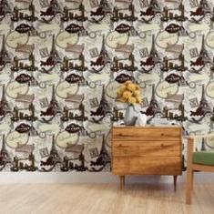 Imagem de Papel de Parede Adesivo Viagem N011034 Rolo 0,58x3,00M