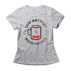 Imagem de Camiseta Feminina Coffee Battery