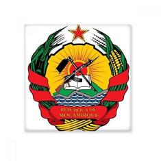Imagem de Decalque brilhante de ejo de cerâmica com emblema nacional da África de Moçambique