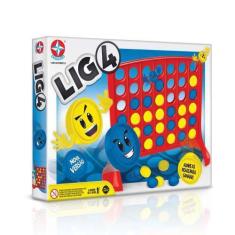 Imagem de Jogo Infantil - Raciocínio E Estratégia - Lig 4 - Estrela