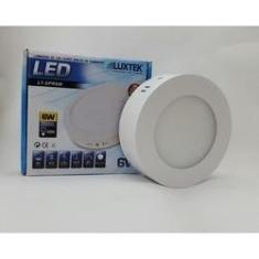 Imagem de Luminária Plafon LED 6w Sobrepor Branco Frio Redonda - Luxtek
