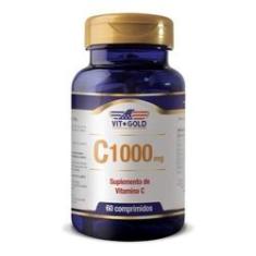 Imagem de Vitamina C 1000mg Vitgold 60 Comp