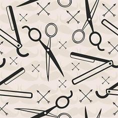 Imagem de Papel de Parede Barber Shop