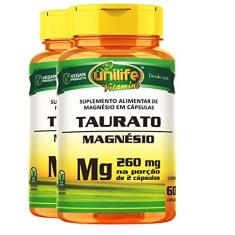 Imagem de Kit 2 Magnésio taurato Unilife 60 cápsulas