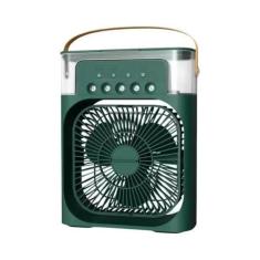 Imagem de Ventilador Elétrico USB Portátil LED Umidificador De Luz Noturna 3 Em 