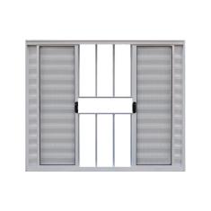 Imagem de Veneziana de Correr 6 Folhas C/Grade 1.00 x 2.00 - Hale