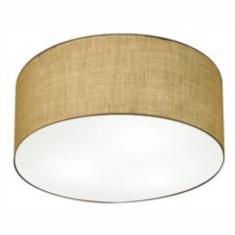 Imagem de Plafon Cilíndrico Md-3055 80X21cm Palha Bivolt