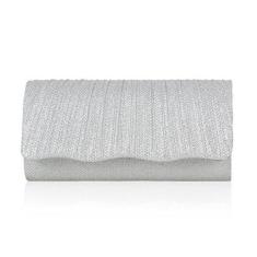 Imagem de Adoptfade Bolsas femininas para noite com strass, Prata