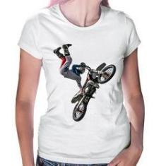 Imagem de Baby Look Motocross Freestyle Trick - Foca Na Moda