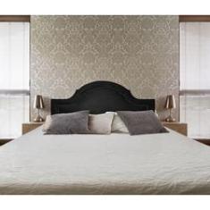 Imagem de Cabeceira Casal Diamond Estilo Provençal Suede  140 X 60