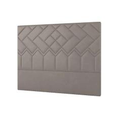 Imagem de Painel de Cama Box Estofada Solteiro Genebra Plus Camurca - Simbal