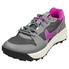 Imagem de Nike Tênis masculino ACG Lowcate (DX2256-002, cinza fumo/roxo vívido/fantasma/cinza fumê escuro), Cinza fumê/roxo vívido/fantasma/cinza escuro fumê, 41