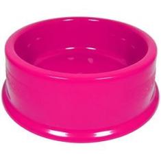 Imagem de Comedouro plástico para cães e gatos Furacão Pet N2 - 600 ml (rosa)