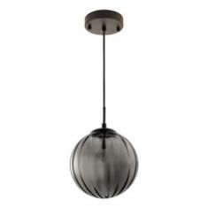 Imagem de Pendente Tati Globo Vidro Smoky 25cm Starlux Zr062 St1955