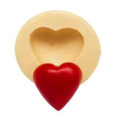 Imagem de Molde De Silicone Coração