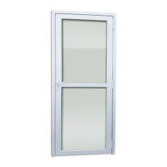 Imagem de Porta de PVC 216x80cm com 2 Vidros Inferiores Temperados ITEC Brimak