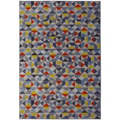 Imagem de Tapete Sala School Caleidoscopio Rubi 2,50X3,50 São Carlos