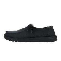 Imagem de Hey Dude Tênis feminino Wendy Canvas, Preto/preto, 6