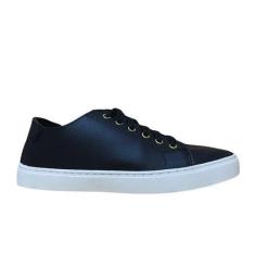 Imagem de Tênis Feminino Casual Confortável Preto Liso - Nshoes