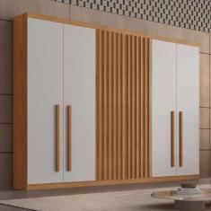 Imagem de Guarda Roupa Casal 6 Portas 4 Gavetas Riviera Rufato