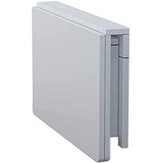 Imagem de Mesa de parede dobrável para espaços pequenos, mesa de jantar de folha rebatível de cozinha Mesa dobrável de canto montada na parede Mesa de trabalho para escritório doméstico, bancada de tr