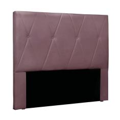 Imagem de Cabeceira Cama Box Queen 160 Cm Aquilla Veludo S04 - D`rossi Cor Uva