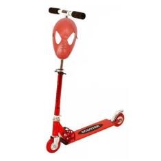 Imagem de Patinete Dm Toys Radical Ajustável Dobrável + Máscara Aranha