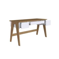 Imagem de Escrivaninha Trend Com 03 Gavetas Hanover E Off White