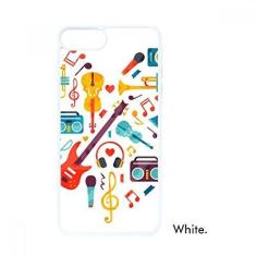 Imagem de Capa para Apple 78 com estampa de coração de violão para iPhone SE 2