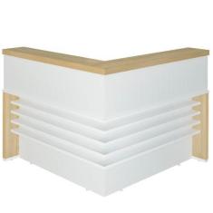 Imagem de Balcão Para Recepção Escritório Office Atria Executiva 147X147cm A02 C