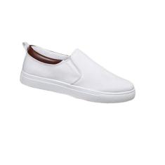 Imagem de Jueshanzj Sapatos casuais de caminhada sapatos masculinos de lona, Branco R007, 39