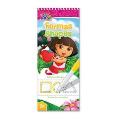 Imagem de Escreve e Limpa: Formas - Coleção Dora, a Aventureira - Vale Das Letras - 7898948960615