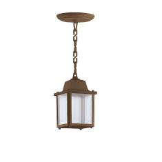 Imagem de 7 Un Luminaria Pendente Externo Colonial Marrom Alz15