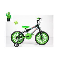 Imagem de bicicleta infantil aro 16  com acessórios e boneco - vtc bikes