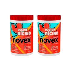 Imagem de Creme De Tratamento Novex 1Kg Doctor Ricino - Kit Com 2Un