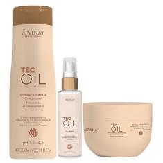 Imagem de Kit Arvensis Tec Oil Condicionador + Máscara + Finalizador