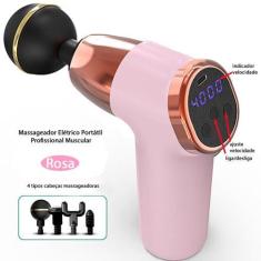 Imagem de Massageador Profissional Pistola Gun Portatil Corporal Cor - Bagnare C