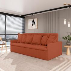 Imagem de Sofá Retrátil E Reclinável 4 Lugares 280cm Dália Cabecasa Madeiramadei