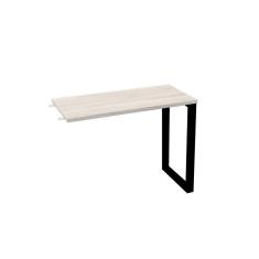 Imagem de Mesa Complemento 90X45 Pandin P25tub - Nogueira/Preto