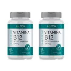 Imagem de Vitamina B12 Metilcobalamina - 2X De 60 Cápsulas - Lauton