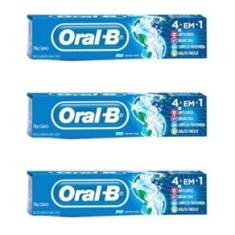 Imagem de Oral B 4em1 Creme Dental 70g (kit C/03)
